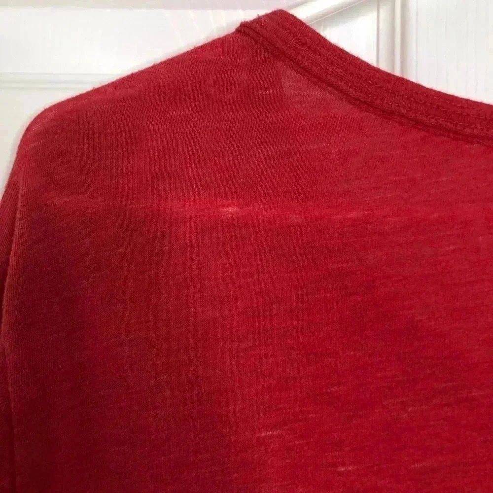 Joe Fresh Shirt Reddish Orange Size Extra Small - Picture 14 of 16
